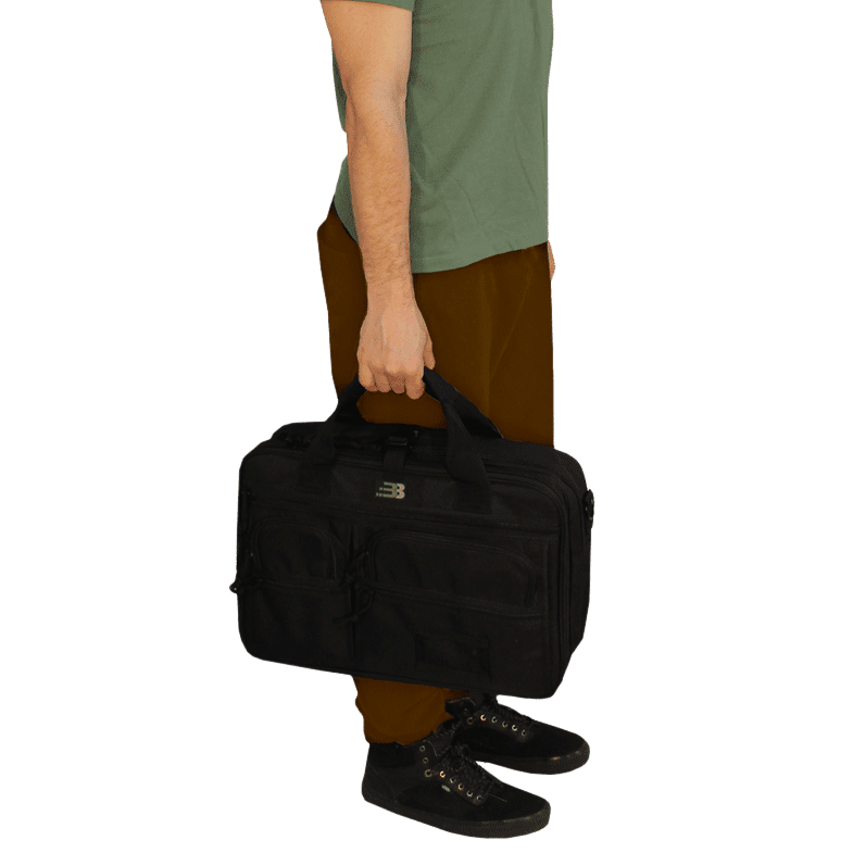 Lightweight Dropdown Body Shield, NIJ IIIA Bulletproof Full Length Shield Briefcase